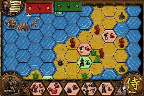 Screenshot Reiner Knizia's Samurai Screenshot Reiner Knizia's Samurai